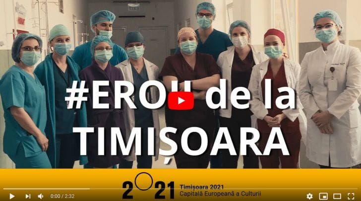 VIDEO: Medicii timișoreni au filmat un mesaj emoționant