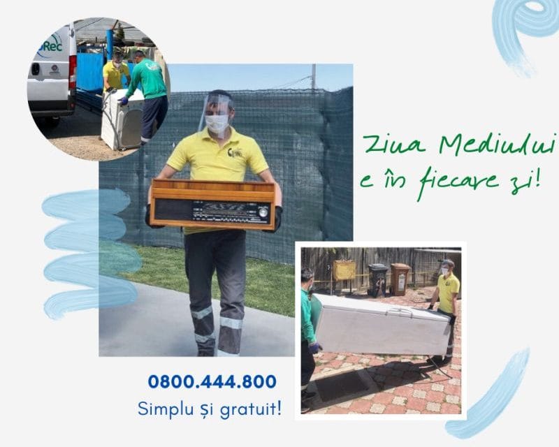 RoRec a reluat Serviciul Național de Colectare a deșeurilor electrice!