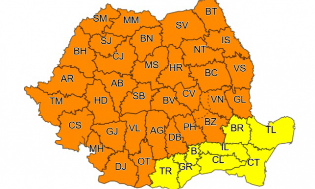 Vremea rea nu se încheie – Noi avertizări meteo