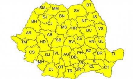 Cod Galben de vreme rea în toată țara!