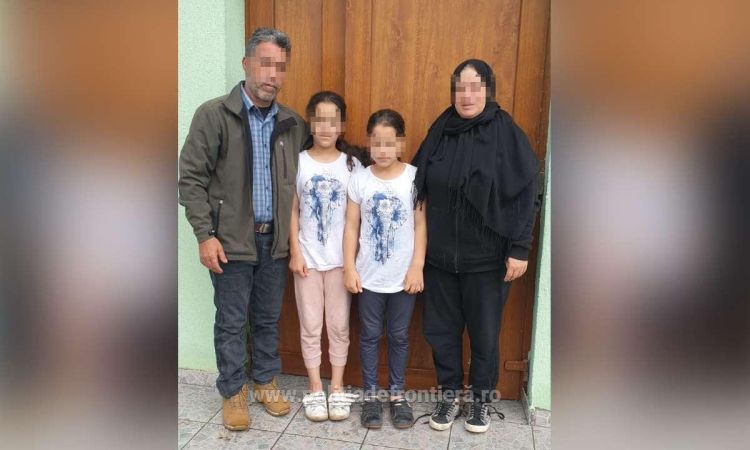O familie din Siria a încercat să intre ilegal în România, la Comloșu Mare!