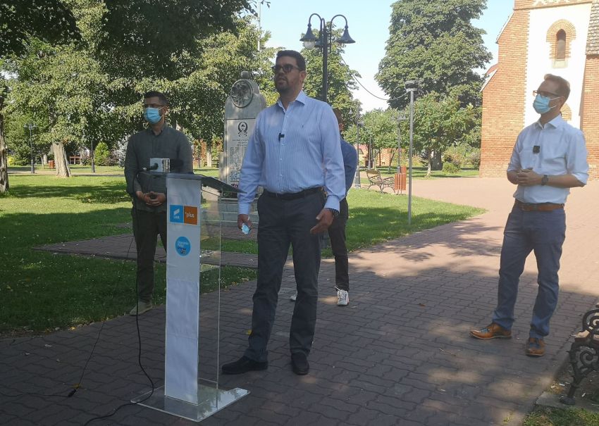 VIDEO: Alianța USR PLUS și-a lansat candidatul pentru Primăria Dumbrăvița