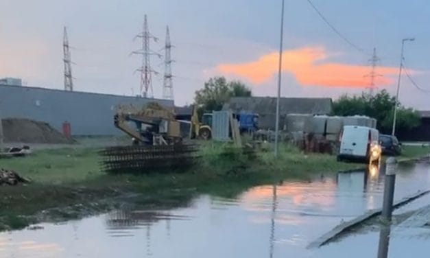 FOTO: Ploaia torențială a făcut prăpăd în Dumbrăvița