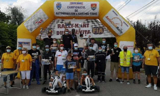VIDEO: Piloții de la Clubul Sportiv Comunal au triumfat la “RALLY-KART DUMBRĂVIȚA”