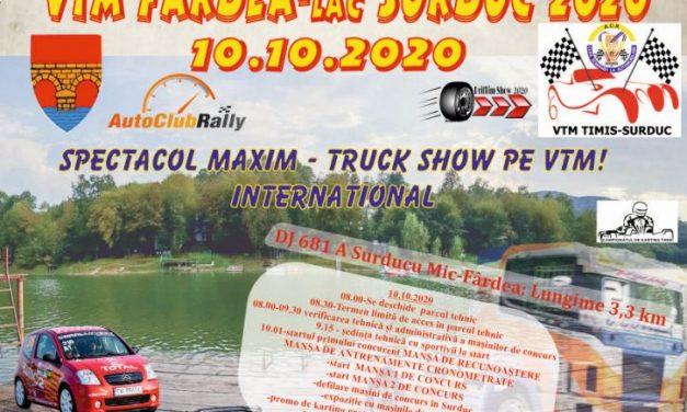 Automobiliștii din Dumbrăvița se pregătesc de VTM FÂRDEA- LAC SURDUC