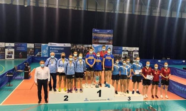 ACS Dumbrăvița a obținut medalia de bronz la Campionatul de tenis de masă