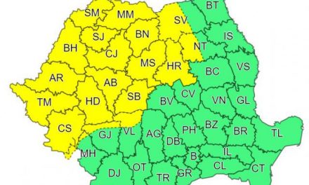 ANM anunță cod galben în Banat