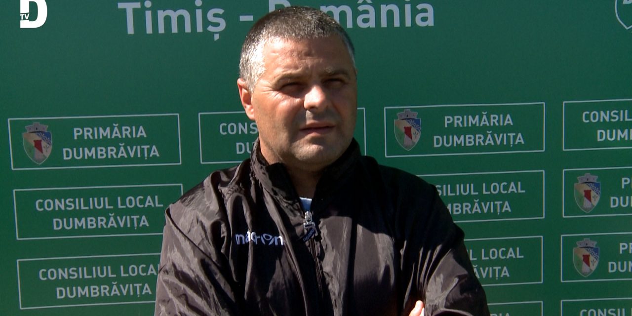 Liga3: CSC Dumbrăvița începe campionatul pe teren propriu – Declarații SORIN BĂLU