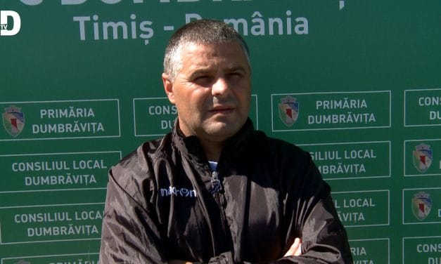 Liga3: CSC Dumbrăvița începe campionatul pe teren propriu – Declarații SORIN BĂLU
