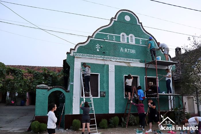 Color the village: o nouă șansă pentru arhitectura bănățeană din Racovița