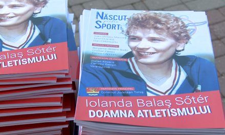 Elevii dumbrăvițeni au primit Revista Născut pentru Sport