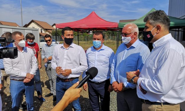 VIDEO: Liderii Partidului Social Democrat au vizitat noile investiții din Dumbrăvița