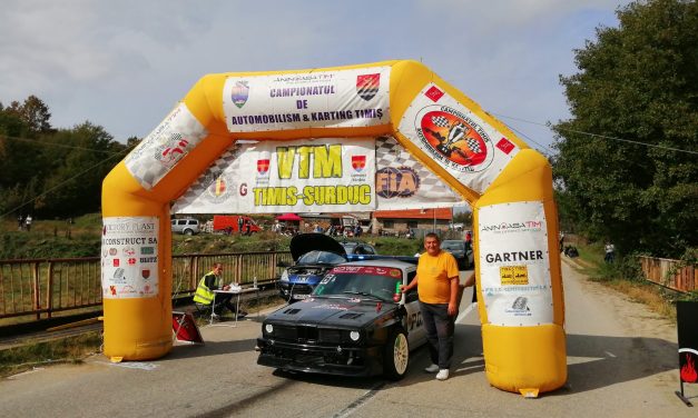 Piloții timișeni au făcut spectacol la Concursul automobilistic internațional VTM Fârdea