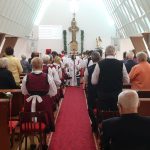 Comunitatea romano-catolică din Dumbrăvița se pregătește de rugă /Búcsúra készülnek Újszentesen /Neusentesch Kirchweih