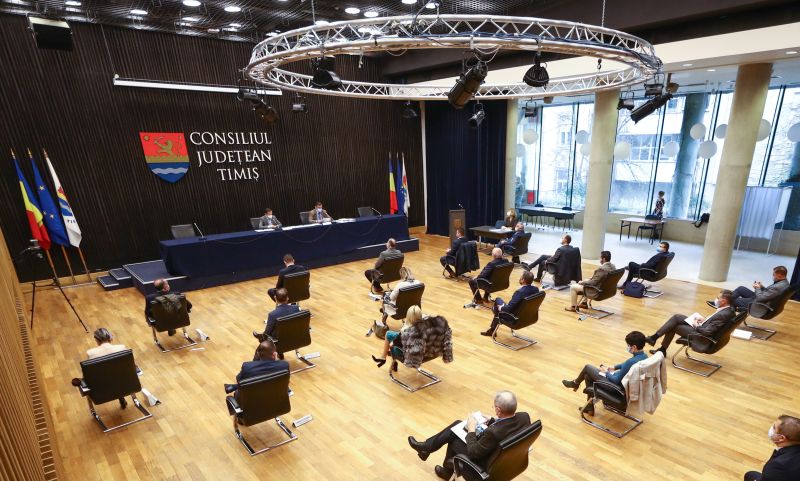Dumbrăvițeanul Cristian Moș va fi secretar în Comisia Economică – CJ Timiș a aprobat componența celor șapte comisii de specialitate
