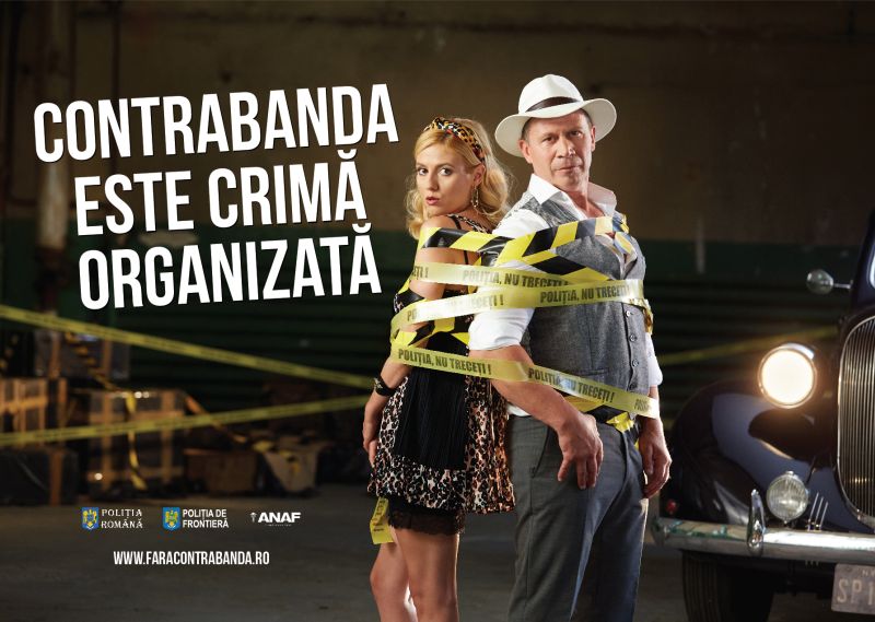 A fost lansat un nou val al campaniei „Contrabanda este crima organizata”