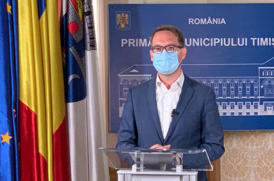 Dominic Fritz, primarul Timișoarei, a prezentat astăzi, strategia timișoreană anti-COVID-19 și proiectul Oxigen
