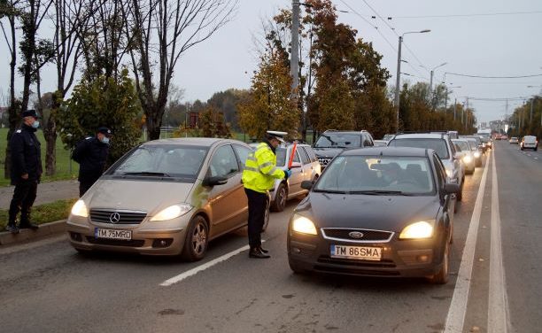 VIDEO: În Dumbrăvița nu se mai poate circula fără declarație sau adeverință