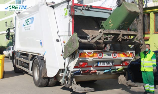 RETIM/ Activitatea de colectare a deşeurilor din toate localităţile din județul Timiș în care operează compania RETIM se va desfăşura la fel ca într-o ZI OBIȘNUITĂ