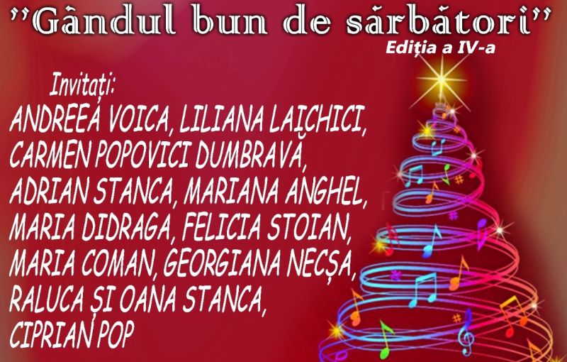 Sărbătorile de iarnă, celebrate la Centrul de Cultură și Artă al Județului Timiș