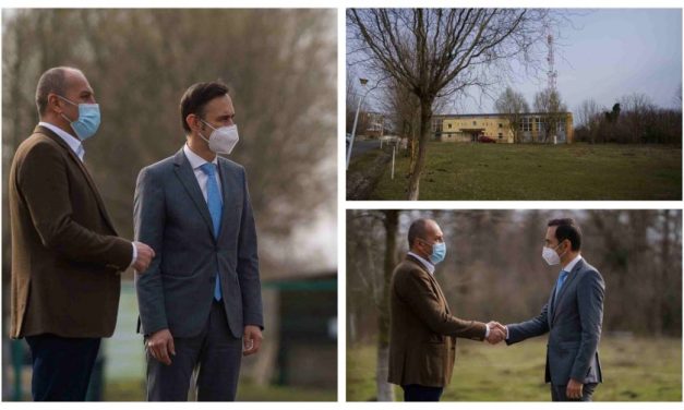FOTO: Jimbolia primește bazin de înot de la CJ Timiș, finanțat din bugetul statului