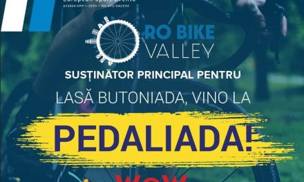 PEDALIADA : „LASĂ BUTONIADA, VINO LA PEDALIADA!”
