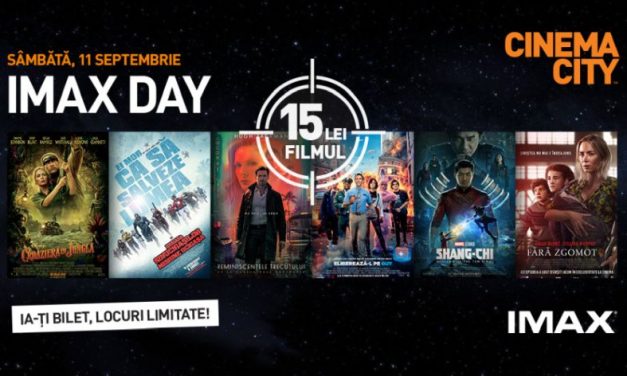 IMAX Day în România: Cele mai bune filme ale momentului la un preț unic
