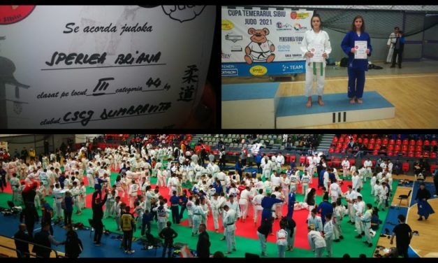 FOTO: Dumbrăvițeanca Briana Sperlea, pe podium la Sibiu
