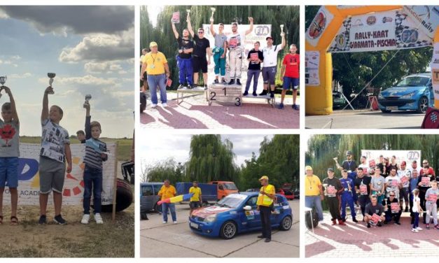 FOTO: Rezultate bune pentru automobiliștii din Dumbrăvița, în cursa găzduită de vecinii din Giarmata și Pișchia