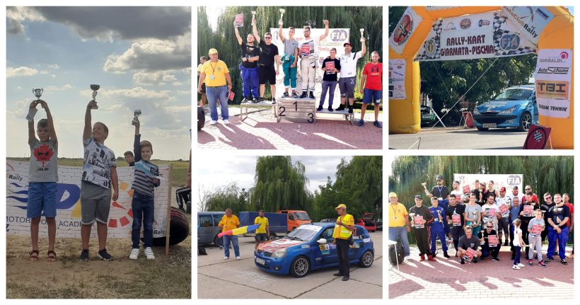 FOTO: Rezultate bune pentru automobiliștii din Dumbrăvița, în cursa găzduită de vecinii din Giarmata și Pișchia
