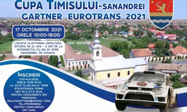 CSC Dumbrăvița Rally Team se pregătește pentru CUPA TIMIȘULUI Sânandrei GARTNER EUROTRANS 2021