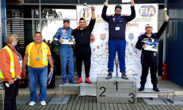 CUPA TIMIȘULUI a adus mai multe locuri pe podium pentru automobiliștii Clubului Sportiv Comunal Dumbrăvița