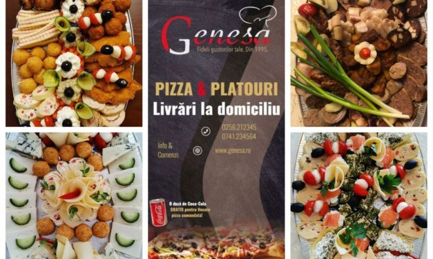 PLATOURI DE PAȘTE de la Restaurant Genesa din Dumbrăvița – Ultimele zile în care mai puteți comanda