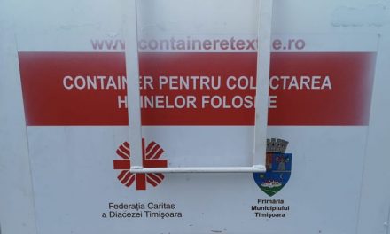 Consiliul Local a decis! Dumbrăvița va avea 4 containere pentru colectarea hainelor folosite