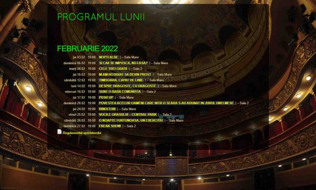 CLOUD – BIBLIOTECA VIRTUALĂ este dedicată dramaturgiei contemporane românești și noilor traduceri din literatura dramatică a lumii.