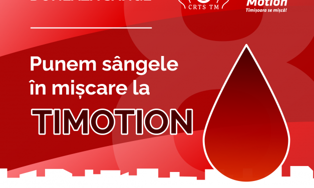 Comunitatea Timotion se mobilizează și susține nevoia de sânge