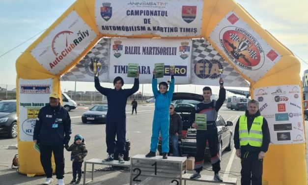 CSC Dumbrăvița Karting Team a încheiat en-fanfare „Raliul Mărțișorului 2022”