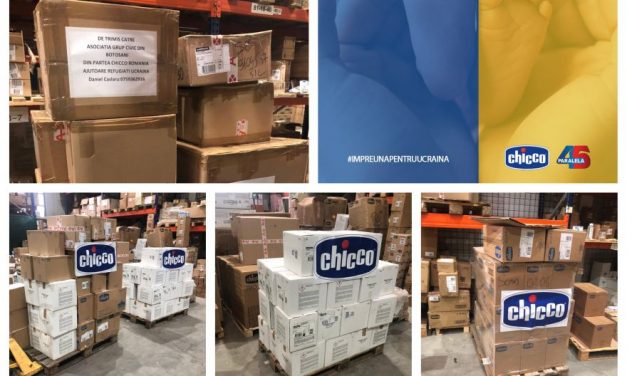 #ImpreunaPentruUcraina – Acțiune comună Chicco România și Paralela 45 în sprijinul mamelor și copiilor ucraineni refugiați