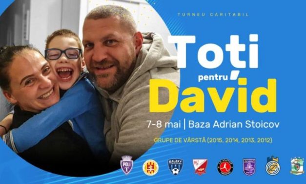 CSC Dumbrăvița va participa la turneul caritabil Toți pentru David!
