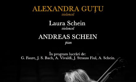 Serată de violoncel, susținută de violoncelista Alexandra Guțu și dirijorul dumbrăvițean Andreas Schein