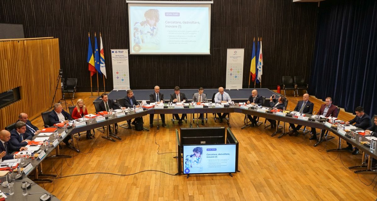 Alin Nica este noul președinte al Consiliului pentru Dezvoltare Regională Vest