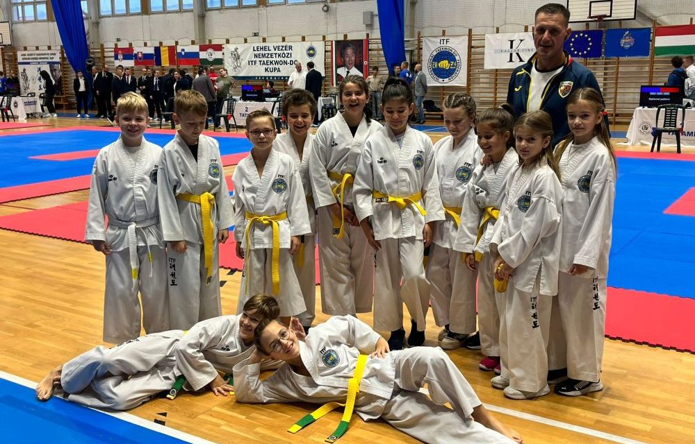Rezultate excelente pentru taekwondo-iștii dumbrăvițenii, în Ungaria