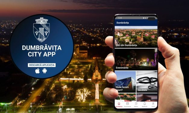 De astăzi, primăria lansează aplicația de mobil Dumbrăvița City App! O premieră pentru comunele din  zona de vest a țării!