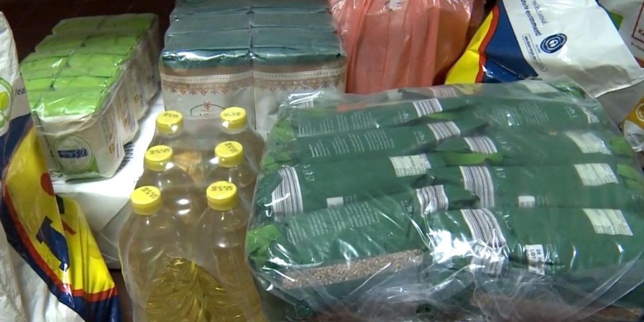Dumbrăvițenii strâng alimente pentru familii nevoiașe