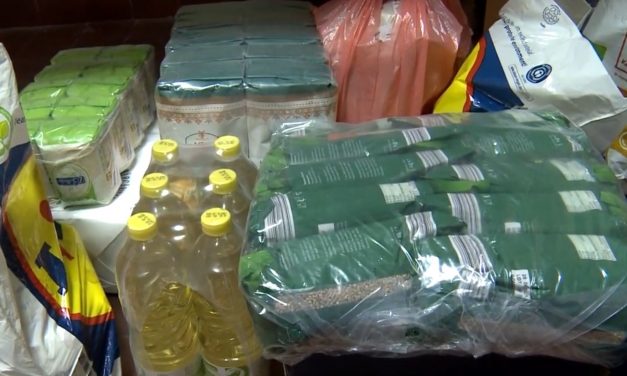 Dumbrăvițenii strâng alimente pentru familii nevoiașe