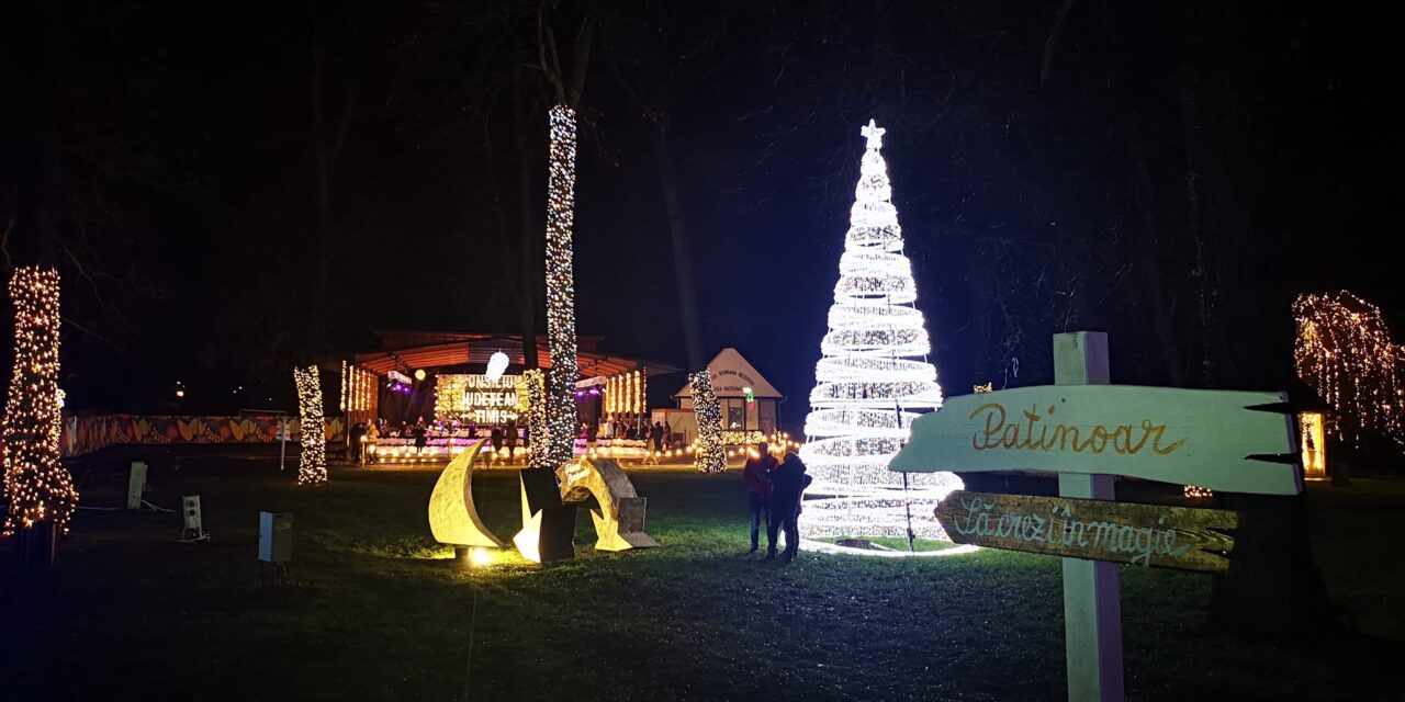 Parcul Crăciunului este deschis inclusiv în zilele de 25, 26 și 27 decembrie