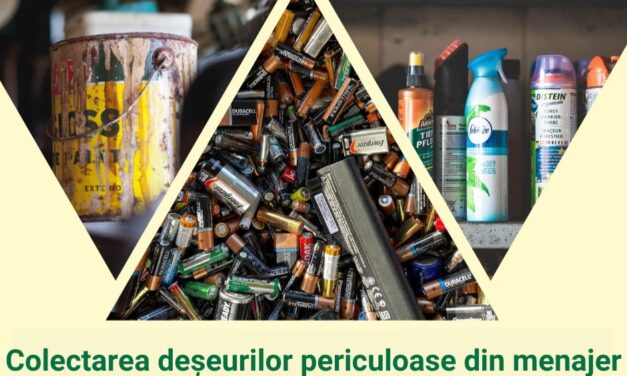 RETIM/Ce facem cu deșeurile periculoase din menajer? Acestea se colectează SEPARAT de celelalte tipuri de deșeuri