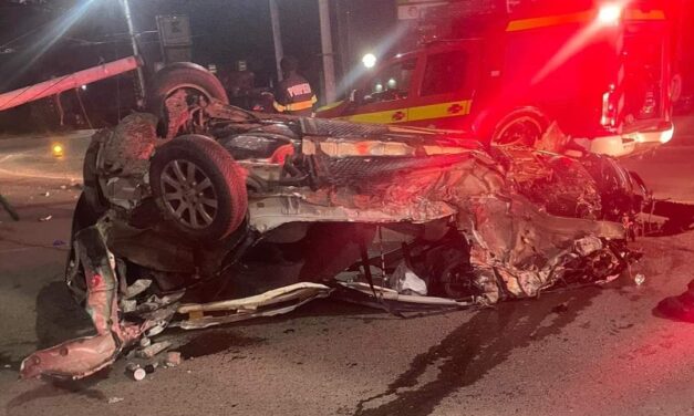 Accident înfiorător în Dumbrăvița – Șoferița se află, în continuare, în stare gravă
