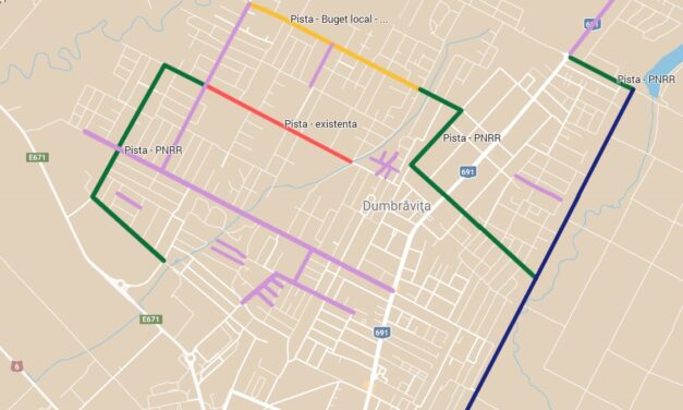 Vom avea peste 5 kilometri de piste de biciclete prin PNRR, în Dumbrăvița