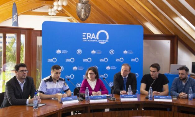 Premieră în Dumbrăvița – Un sistem inteligent de avertizare a șoferilor la trecerile de pietoni nesemaforizate a fost pus în funcțiune